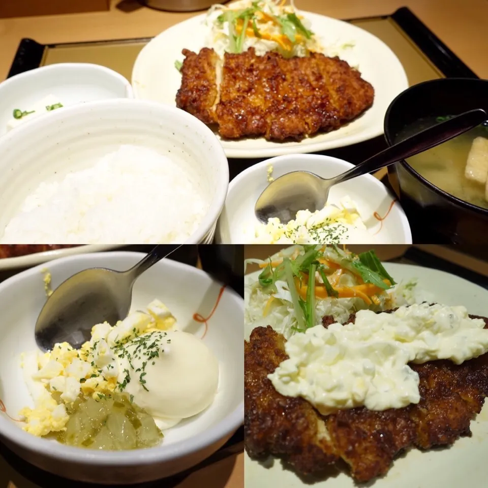 Snapdishの料理写真:やよい軒 両国店 チキン南蛮定食のタルタルソースが新しくなってた！|ddr3rdmixさん