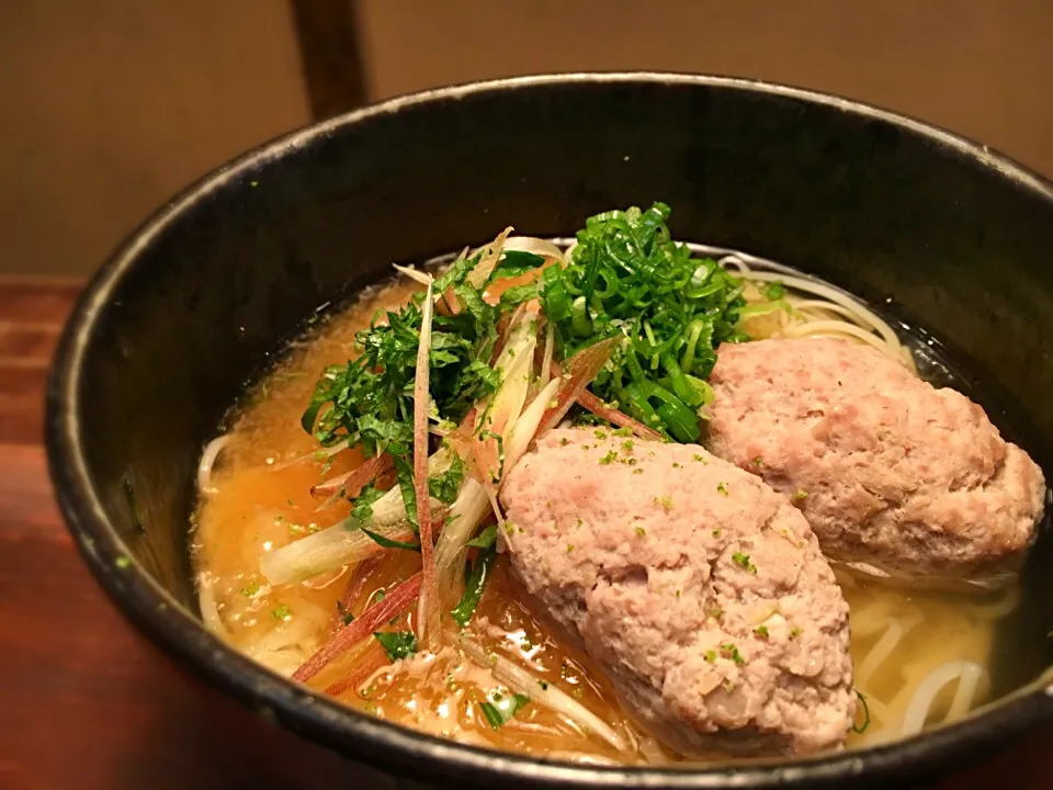 ごぼう入り 豚つくねのおろしぽん酢あんかけそうめん4|半田手延べそうめんの店 阿波や壱兆さん