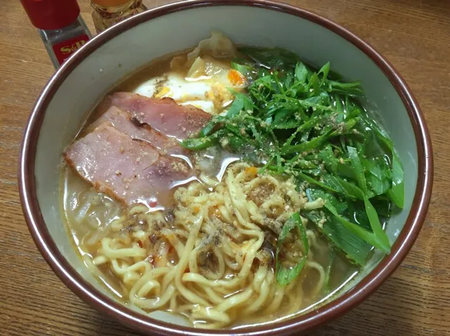 マルちゃん正麺🍜、味噌味❗️(ˊo̶̶̷ᴗo̶̶̷`)੭✧✨|サソリさん