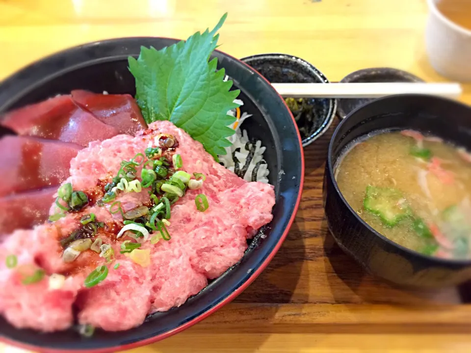 ネギトロまぐろ丼|チカさん