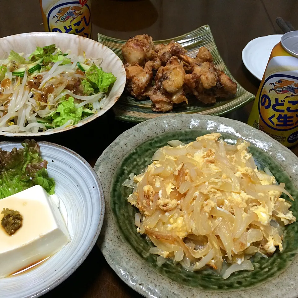 2016.6.24 鶏チューリップ揚げ🍻🍻🍻|ゆみずさん