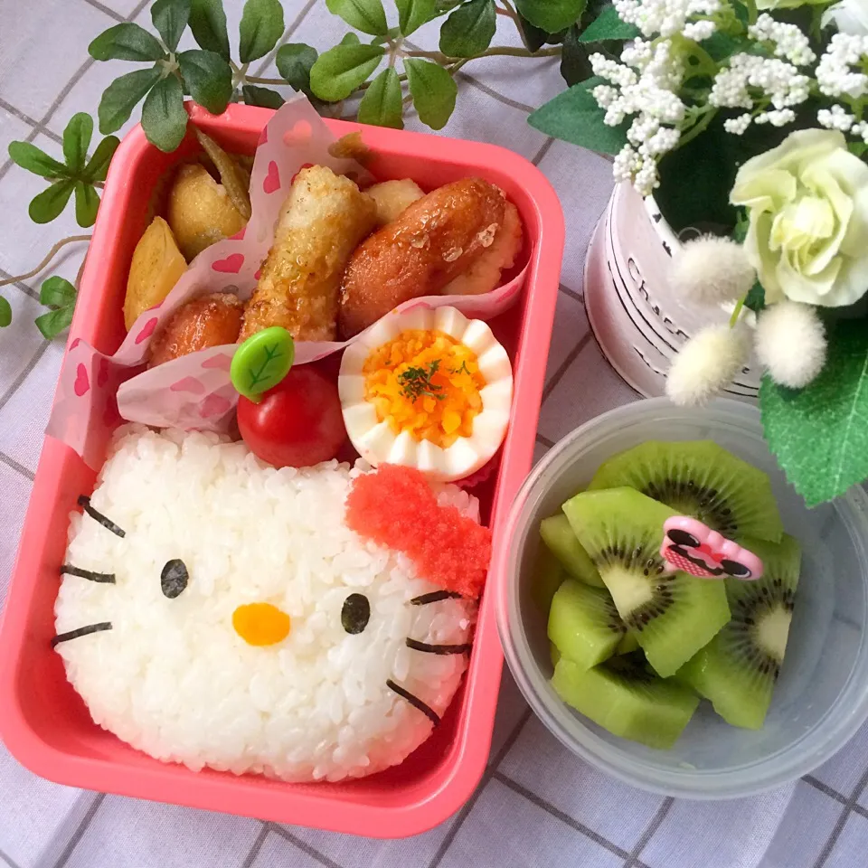 今度こそキティちゃん弁当|39biscuitさん