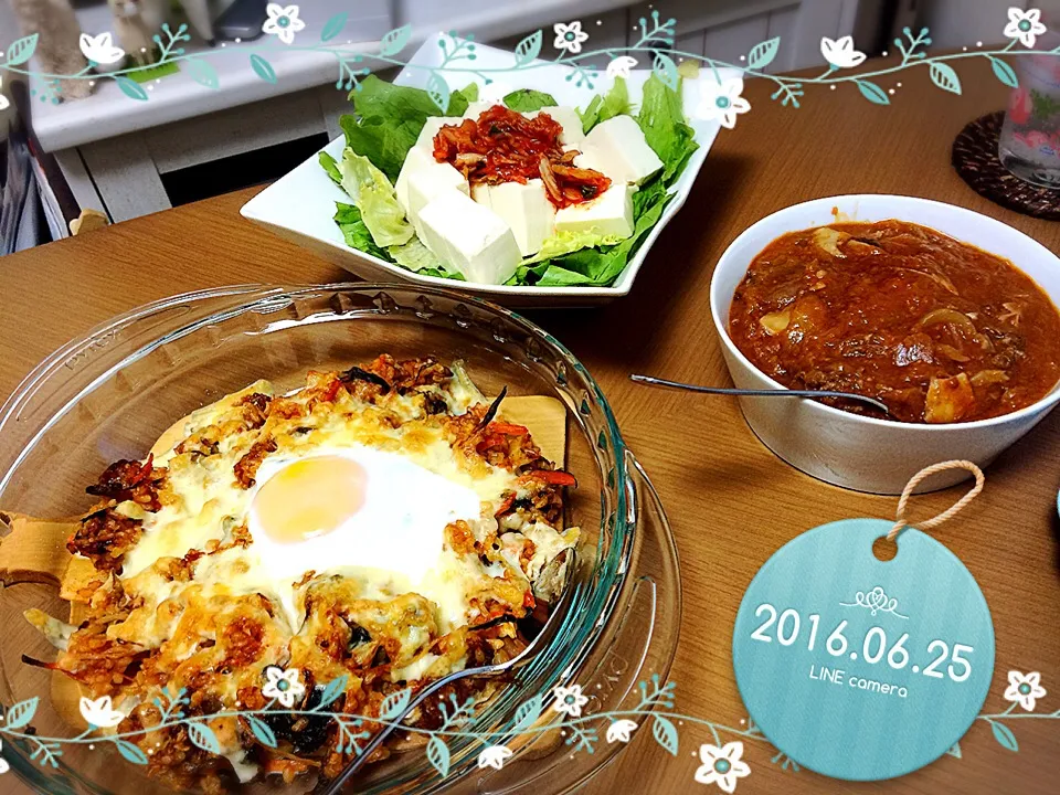 6/25の夕ご飯🍴|みきぴょん♪さん