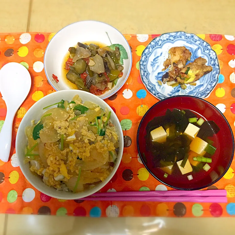 鶏皮の親子丼|しまさん