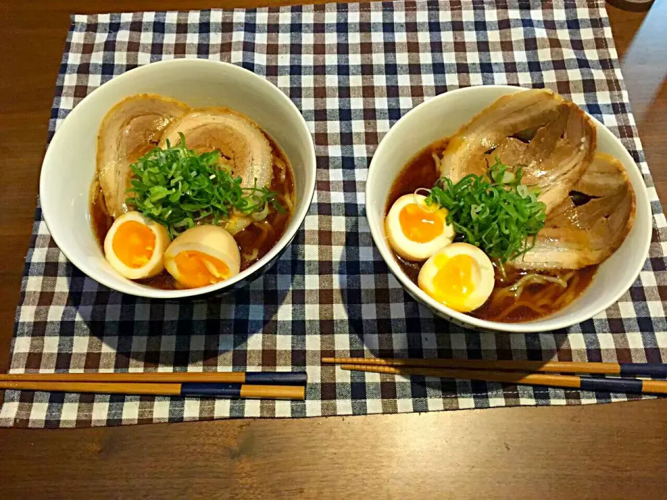 週末ラーンチ♡島根のインターかなんかで買ってきたあごだし醤油ラーメン|未来さん