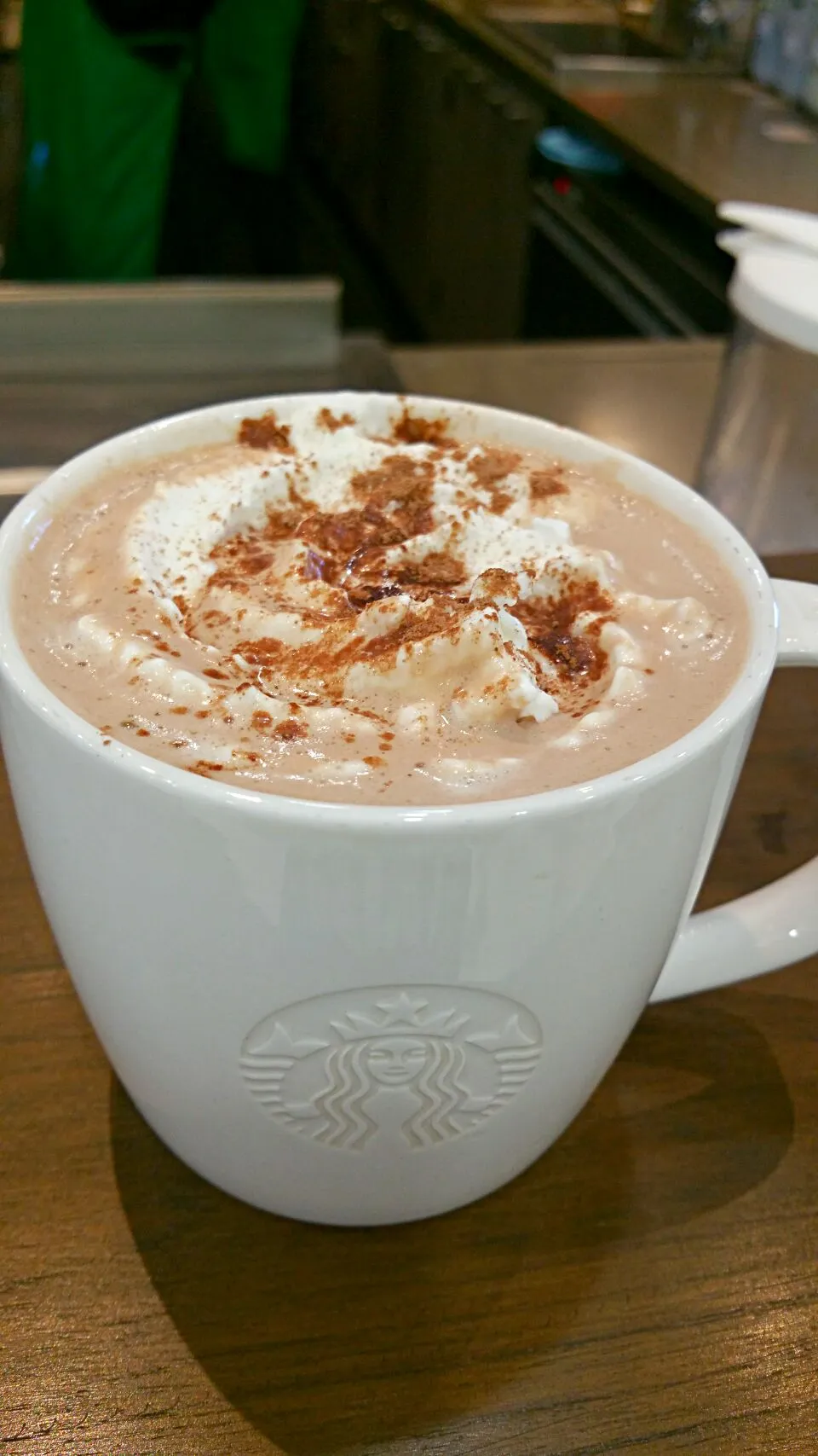 Snapdishの料理写真:Hot Chocolate Starbucks 😍😋👄👅👅💋💋💋|🌷lynnlicious🌷さん