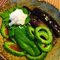 採れ採れ野菜の揚げ浸し！|きあり914さん