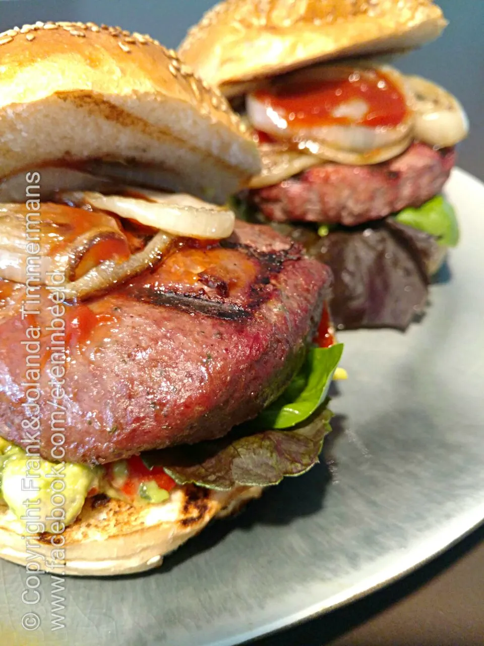 US beefburger & Wild goose burger|Frank&Jolanda - Eteninbeeldさん