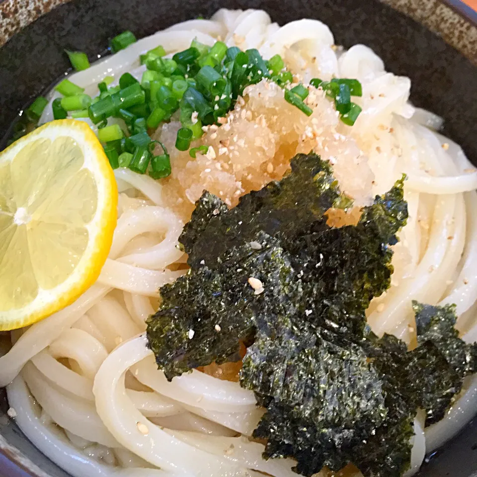 おろしぶっかけうどん|藤原 秀典さん