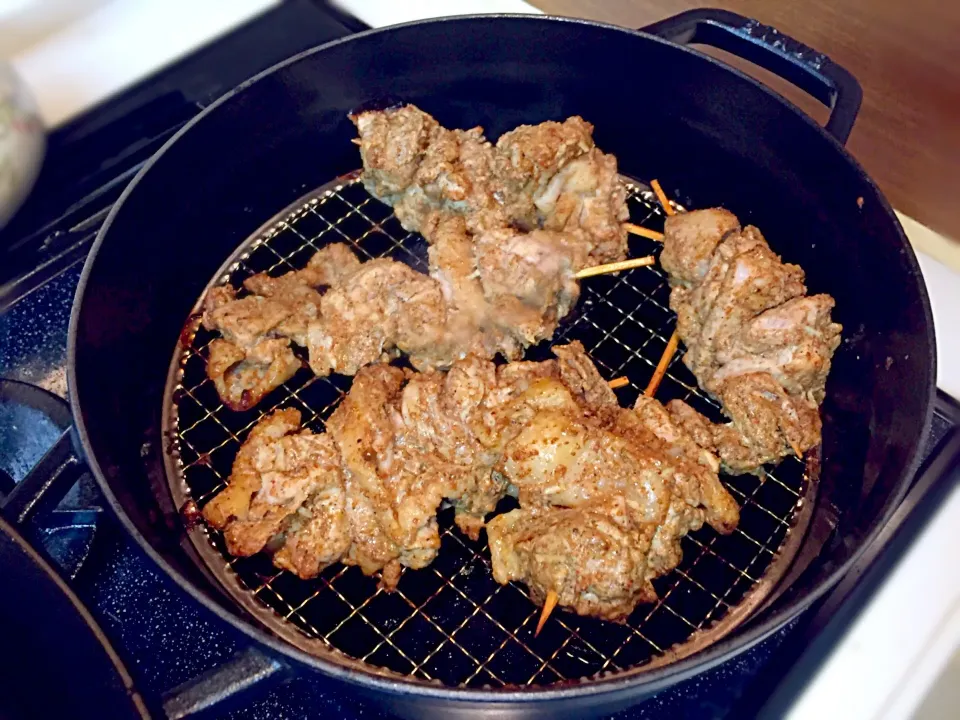 ストウブ使ったタンドリーチキンもどきが出来ましたわ🐔|にゃあ（芸名）さん