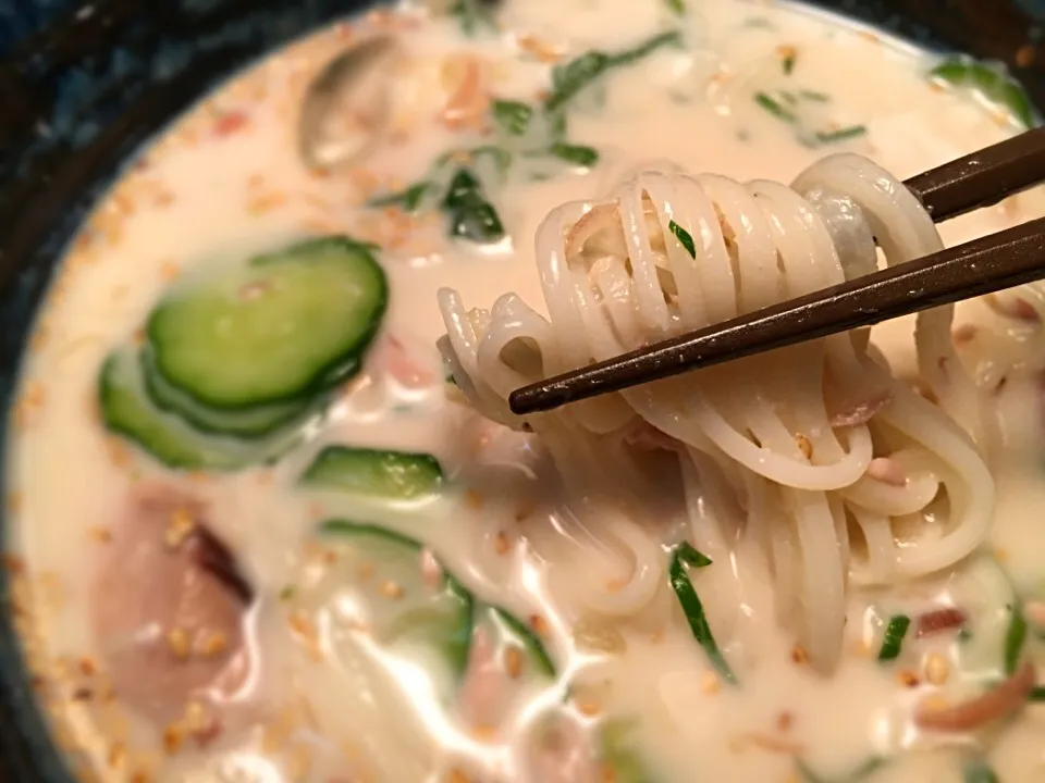 鰹の冷汁そうめん4|半田手延べそうめんの店 阿波や壱兆さん