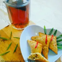 Snapdishの料理写真:Fish Samosa|Enyismeさん