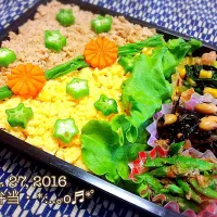 Snapdishの料理写真:2016/06/27お弁当〜♡