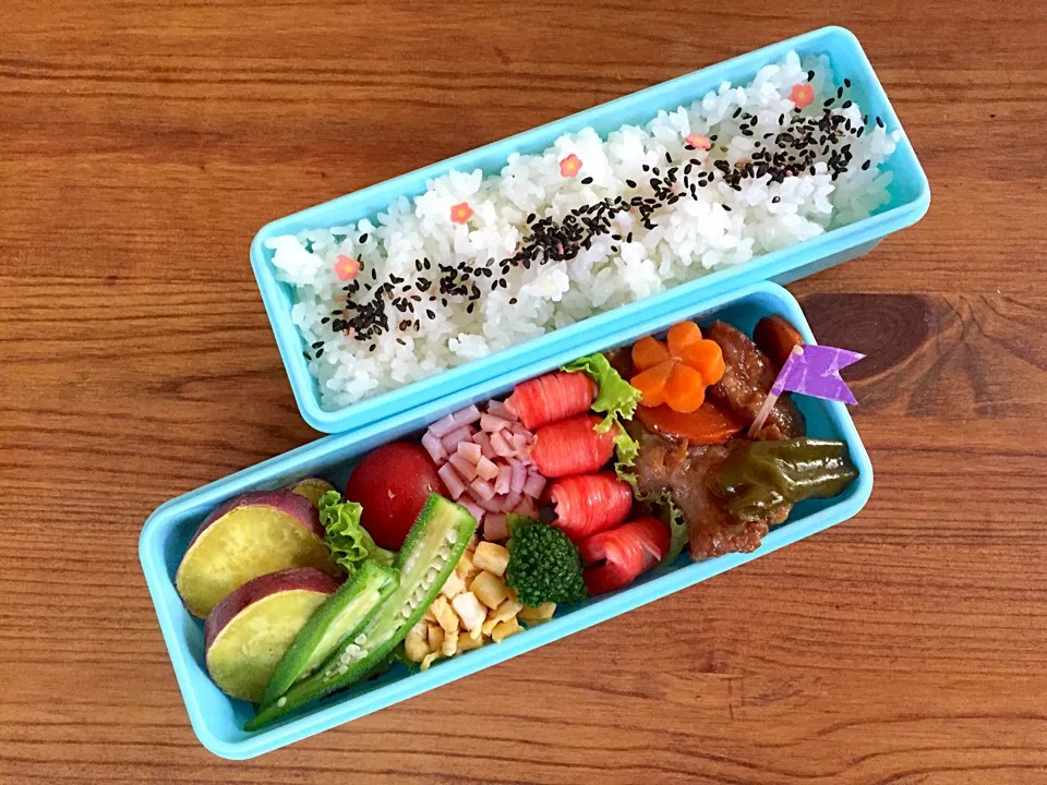 Snapdishの料理写真:6/27お弁当🍱|カタツムリさん