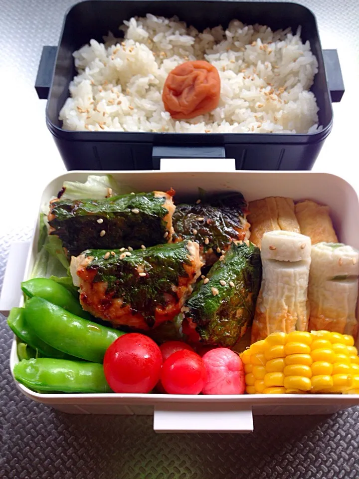 Snapdishの料理写真:本日の旦那さん弁当 6/27|R_ITOさん