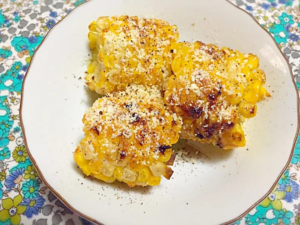 Dinner 10
grilled corn :-) 
NY version from rakuten recipe|moonmoonさん