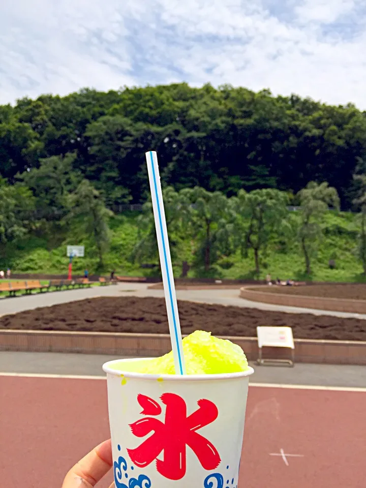 夏ーー！！！！
久々！なん年ぶり？にカキ氷食べた！笑|eriさん