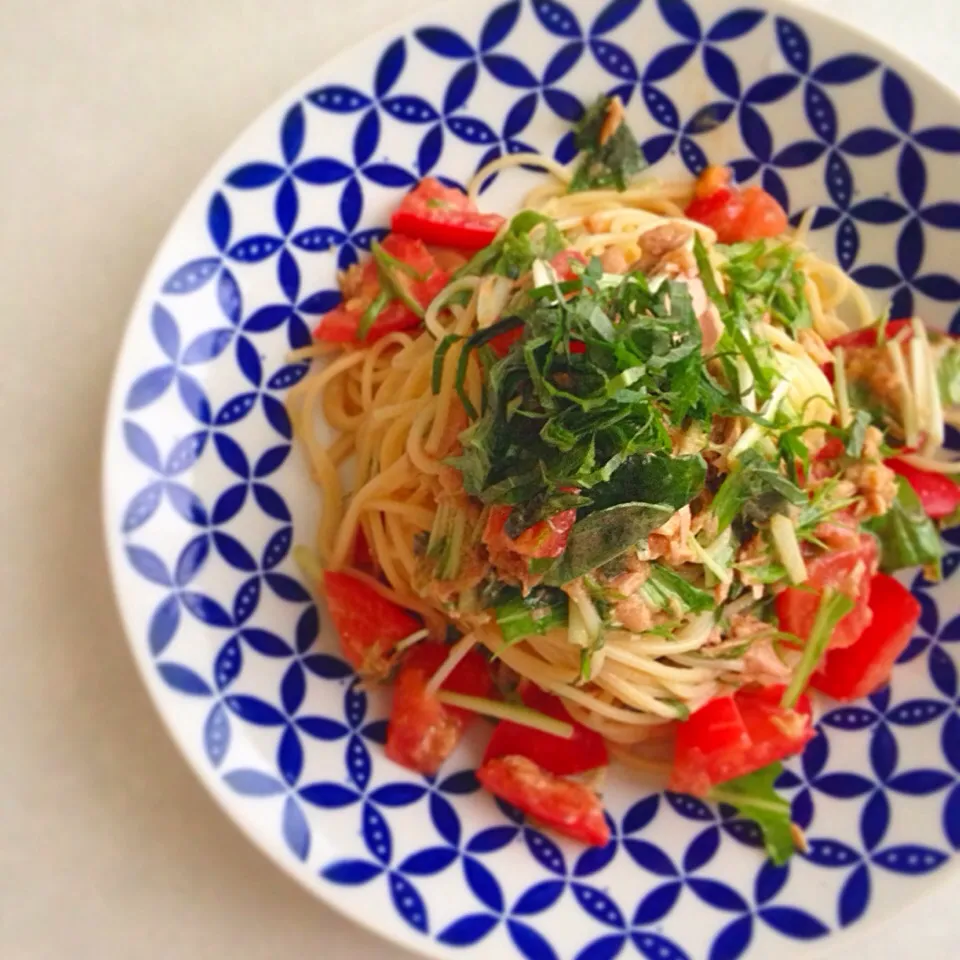 冷製パスタ|うちごはん、おやつさん