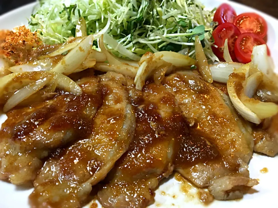 Eテレ ”きょうの料理”の
 「豚ロース生姜焼き」|muutさん