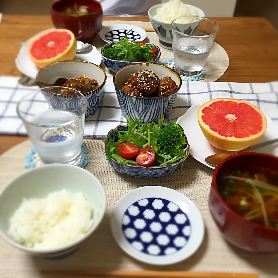 今日の夕飯☆全体|あさこさん