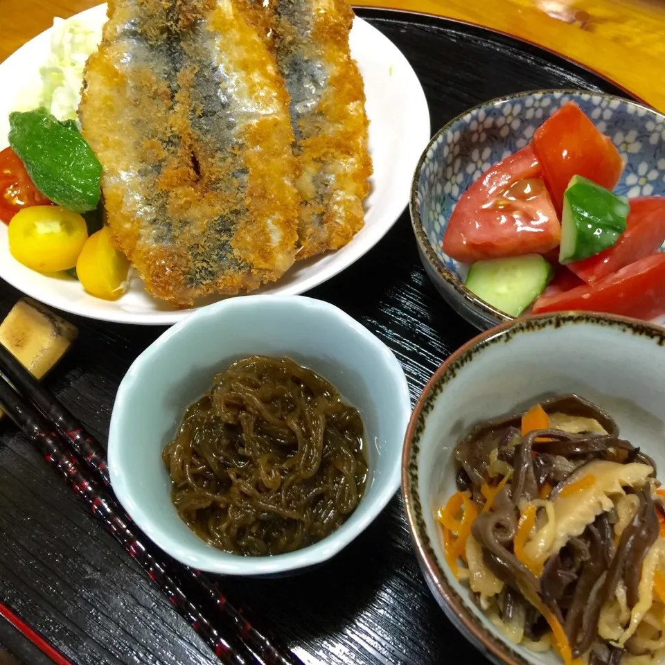 🐟イワシ🐟の中骨取りが…💦なんとか…♪💦フライにしました💕|keikoさん