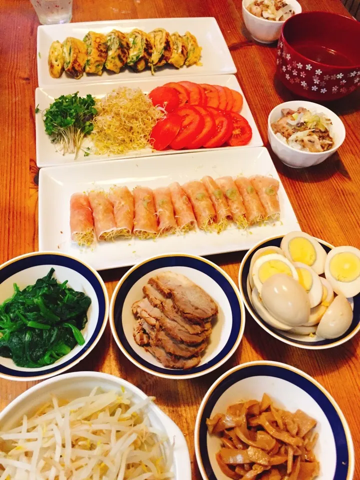 つけ麺とチャーシュー丼|みみさん