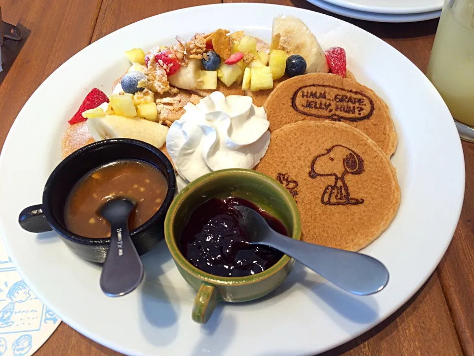 Snapdishの料理写真:カフェブランケット パンケーキ|tomoさん