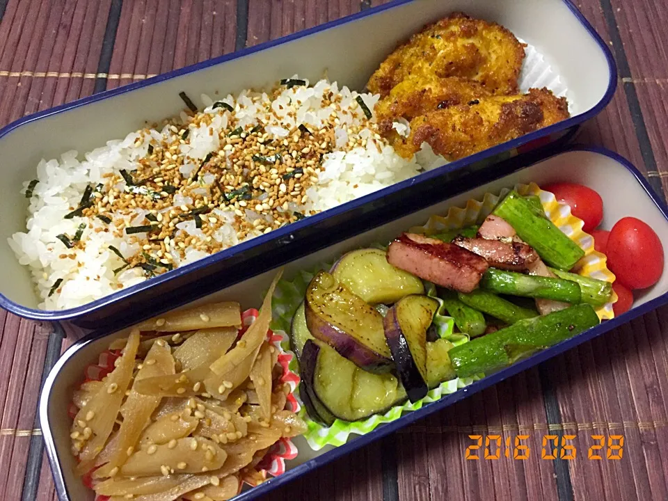 Snapdishの料理写真:2016/06/28 弁当|massdaさん