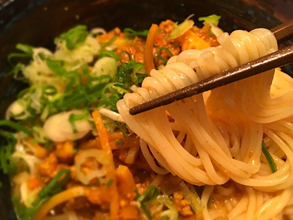 豚挽き肉と根菜の出汁カレーそうめん8|半田手延べそうめんの店 阿波や壱兆さん