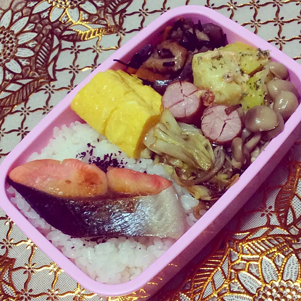 今日はたんぱく質低めのヘルシー弁当♡|夢ーテルさん