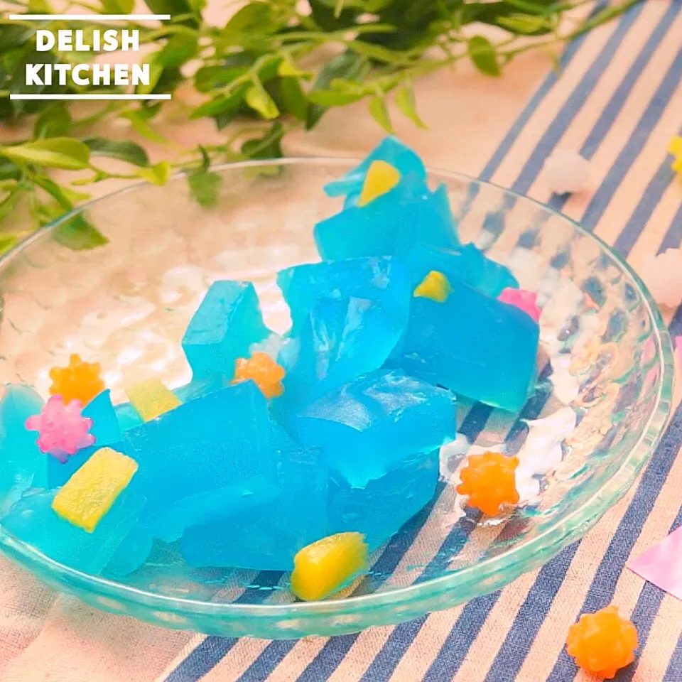 【動画】ぷるぷる七夕ゼリー #delishkitchentv|DELISH KITCHENさん