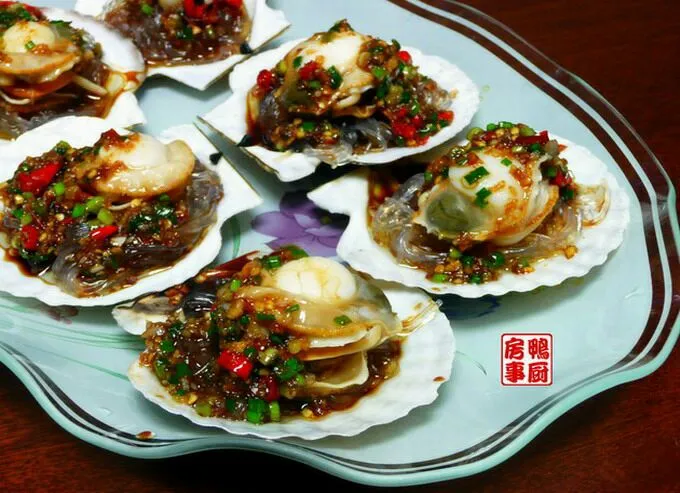 steamed scallop|steven z.y.さん