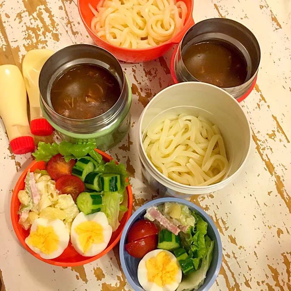 カレーうどん♪|3匹のこぶたママさん