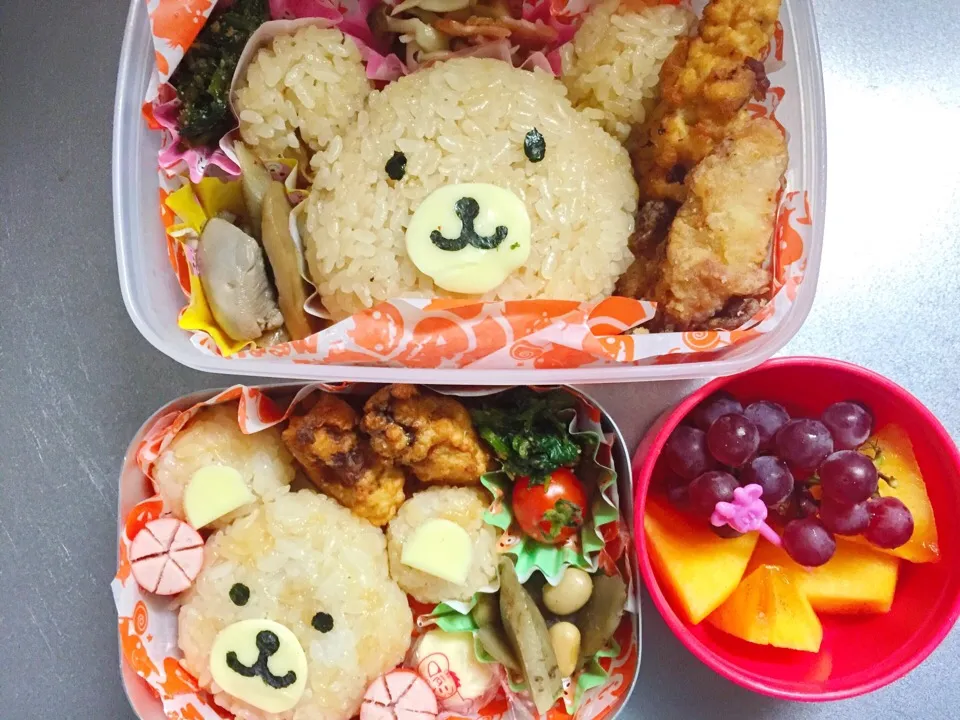 くま 動物 キャラ弁|びいさん