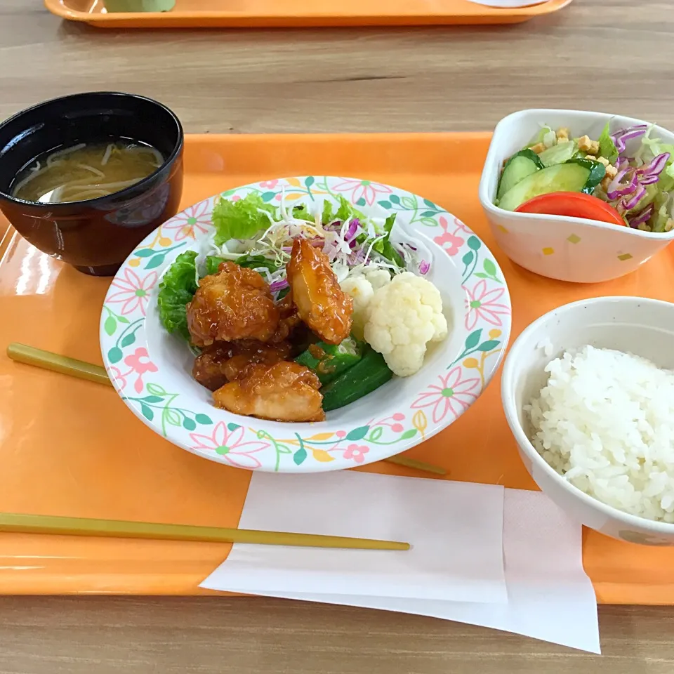 チキンと野菜のピーナッツからめ*\(^o^)/*|すかラインさん