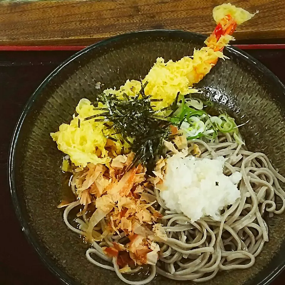 大海老天おろし蕎麦|お茶菓子さん