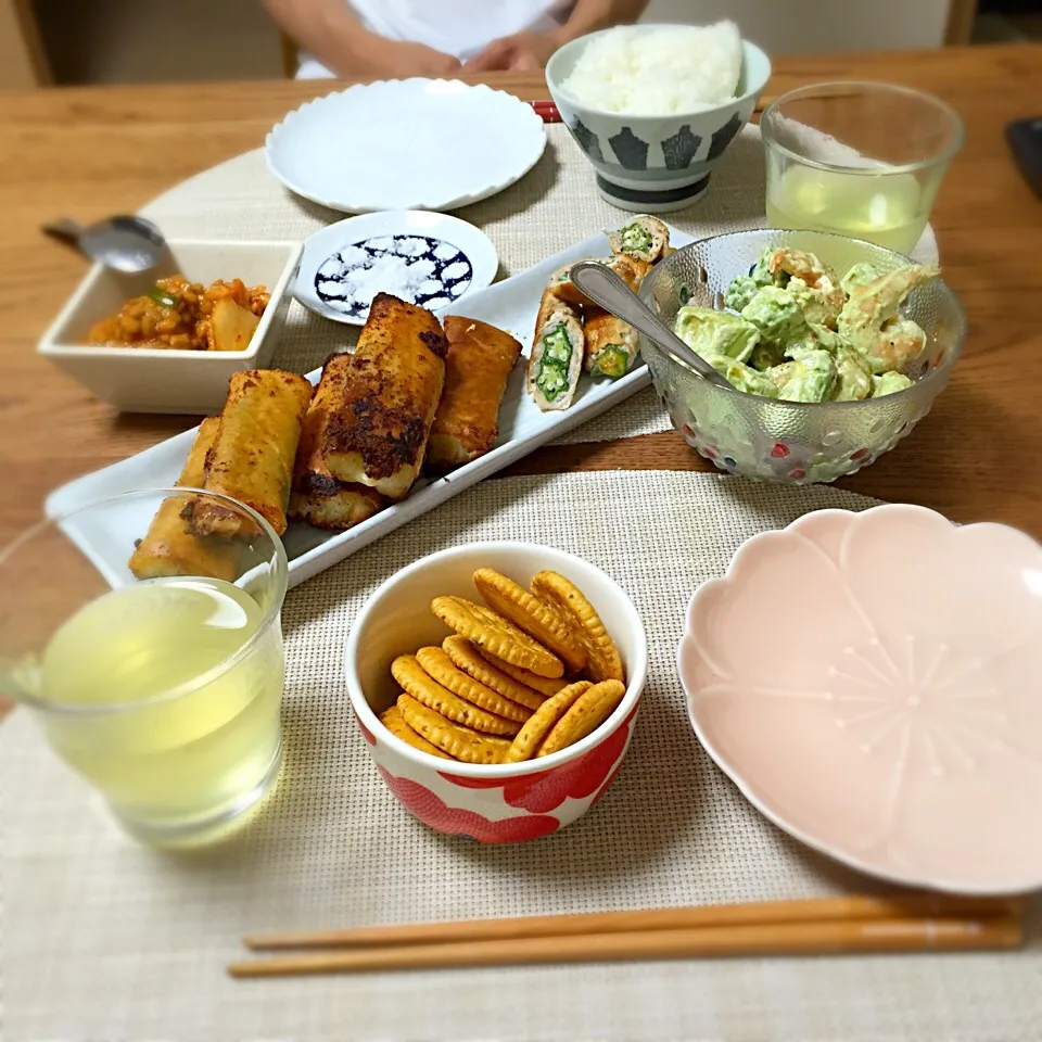 今日の夕飯☆全体|あさこさん