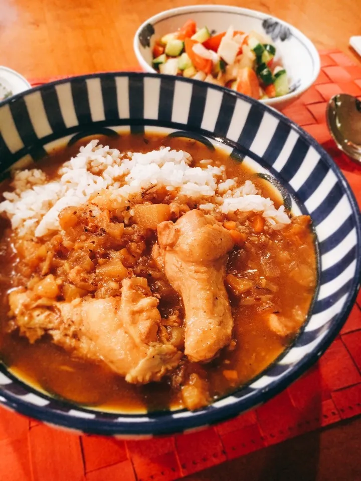 野菜の旨み チキンカレー|はやさん