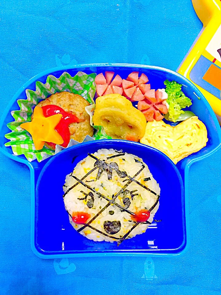 Snapdishの料理写真:メロンパンナちゃん弁当|こーこさん