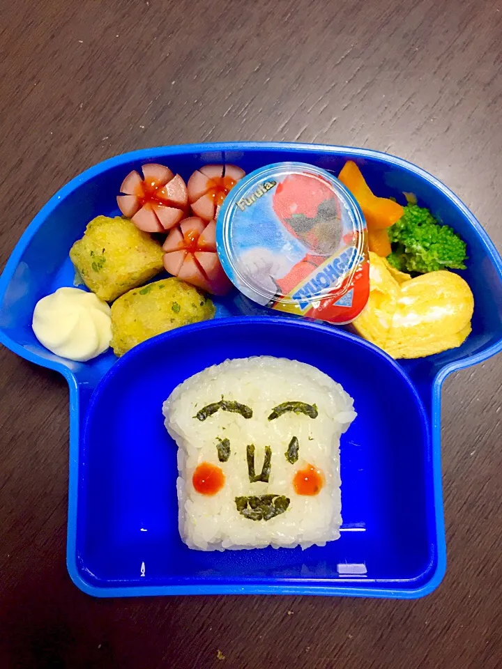 Snapdishの料理写真:食パンマン弁当|こーこさん