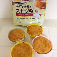 こいちさんの料理 スイーツ粉でカップケーキ|かおりさん