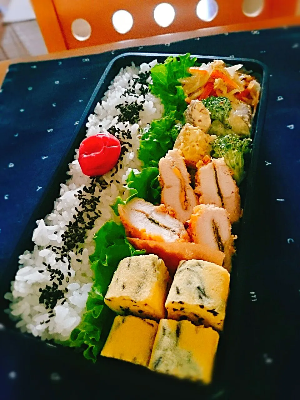 Snapdishの料理写真:高２息子のお弁当|salalaさん