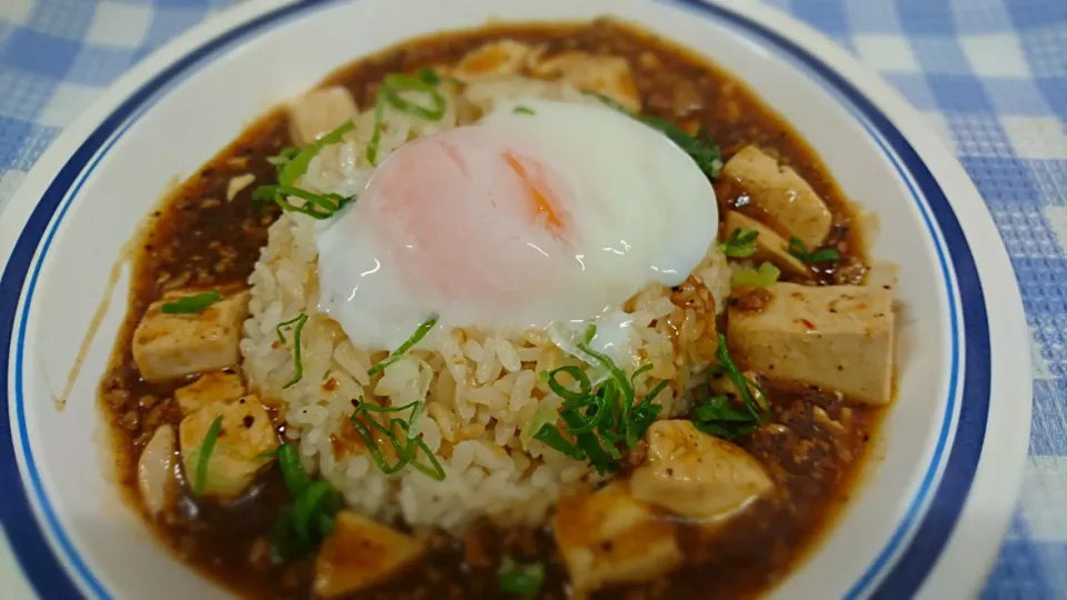 麻婆がけ炒飯|よっしー(=^ェ^=)さん