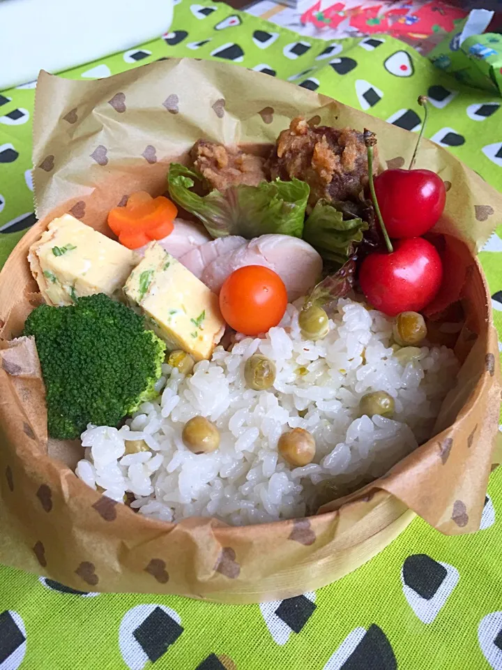 行ってらっしゃい！
豆ごはん弁当|tokotokoさん