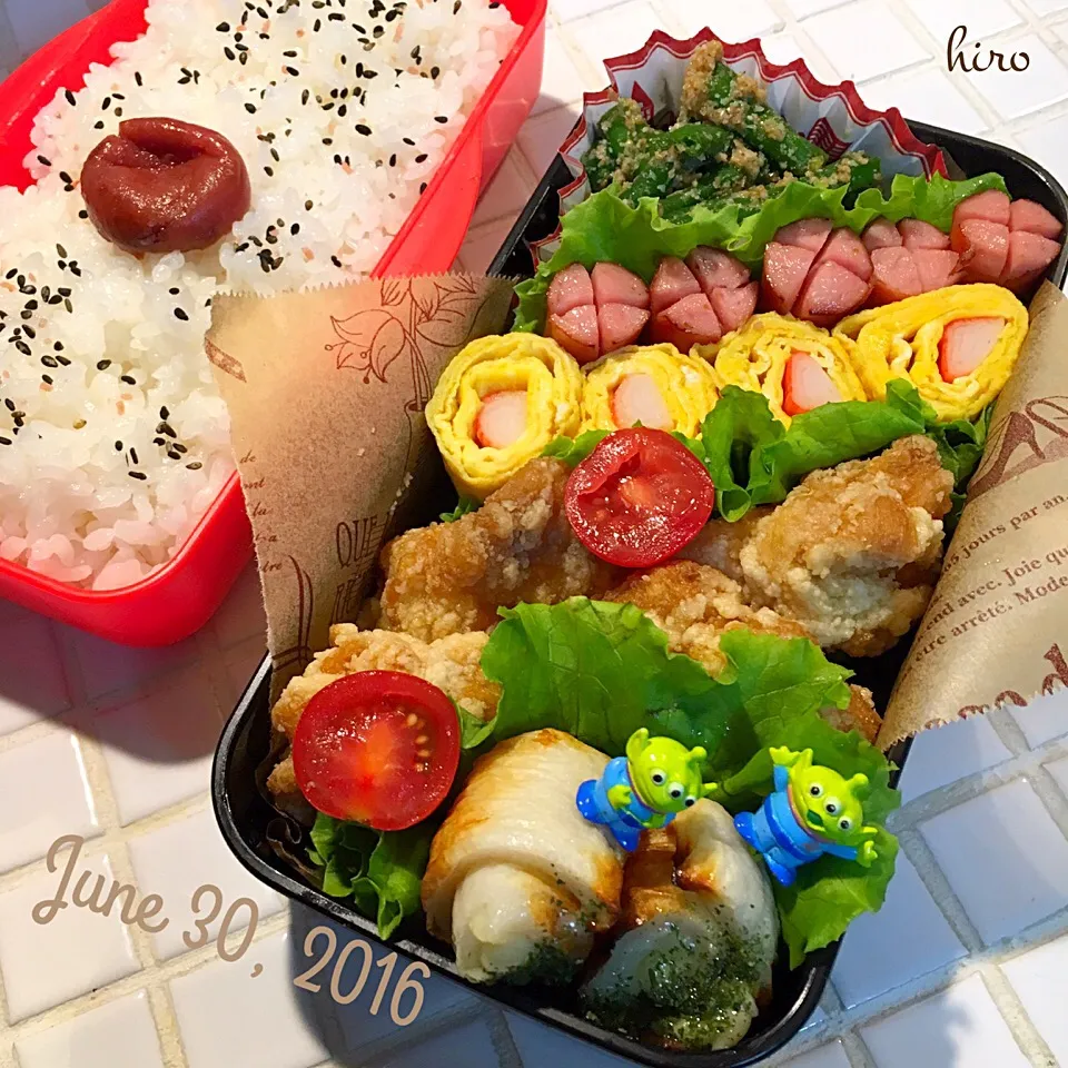 中2男子弁当|ヒロさん