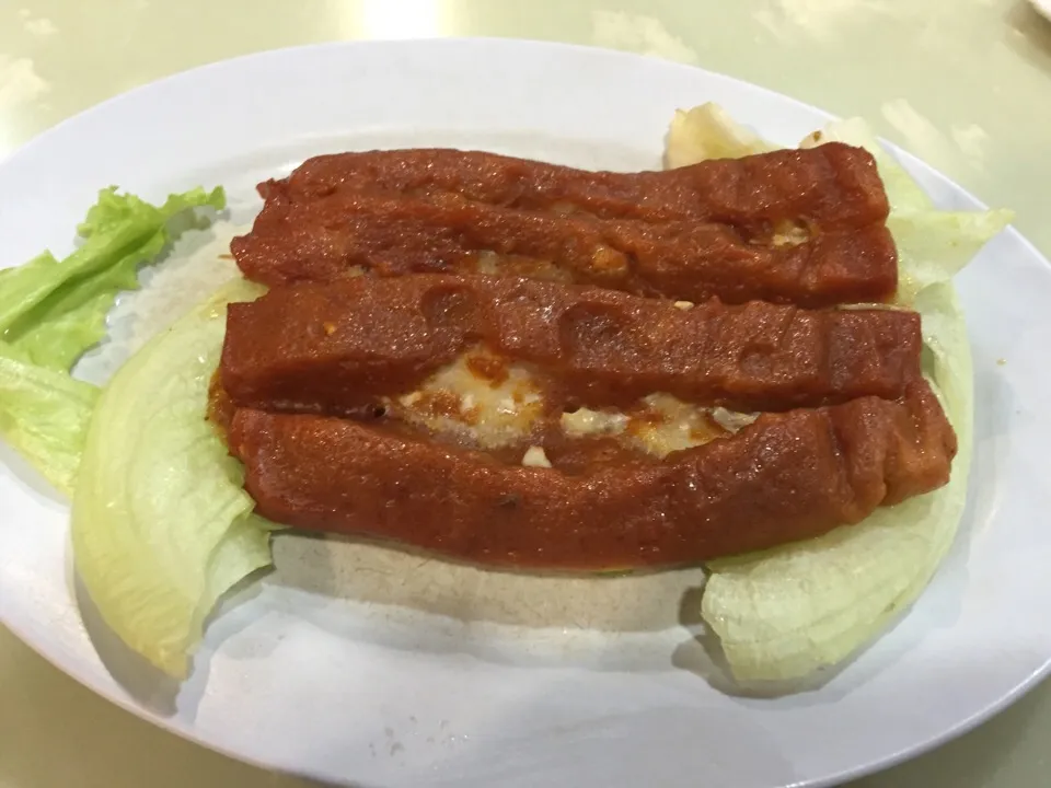 Melaka fish macheral original name is otak otak means brain haha|janiceさん