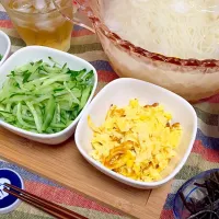 Snapdishの料理写真:そうめん|Akiko Yamauchiさん