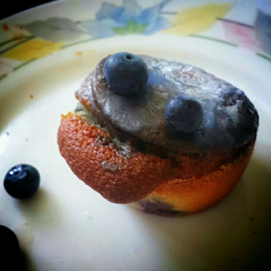 Snapdishの料理写真:selfmade Blueberry Muffin 
😜😅😄|Najeskaさん