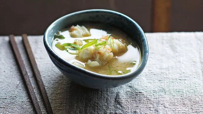 Snapdishの料理写真:Crayfish Miso Soup|💕Food Love💕さん