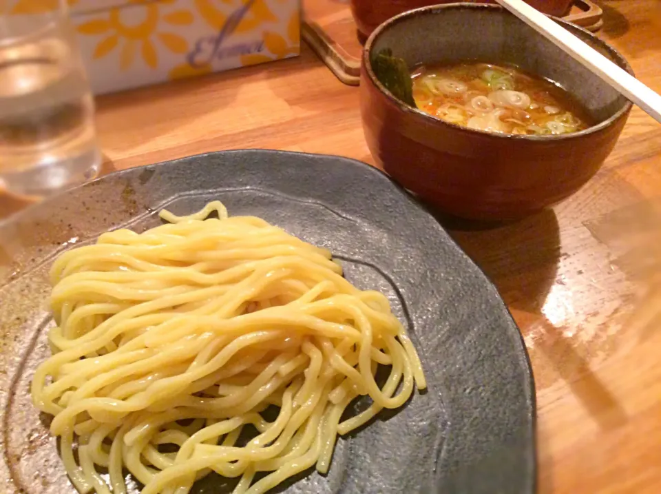 そんで締めのつけ麺🍜😻|アライさんさん